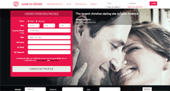 Desktop Screenshot of loveinchrist.com